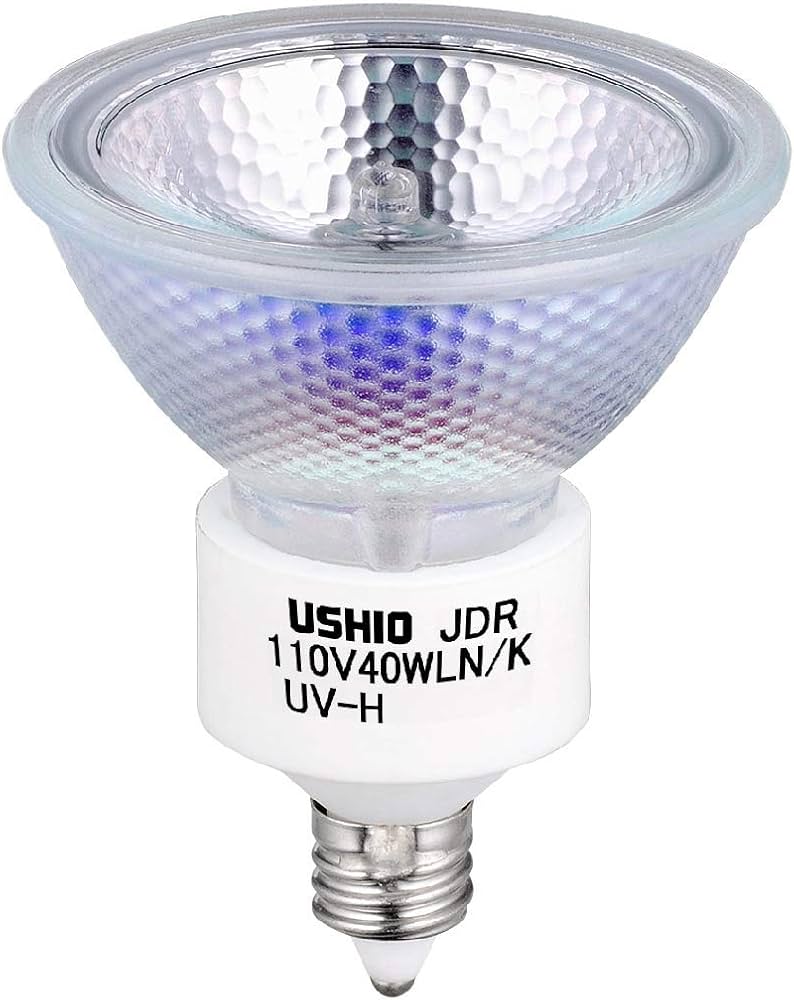 Amazon | ウシオ ハロゲンランプ【10個セット】 110V 40W 狭角