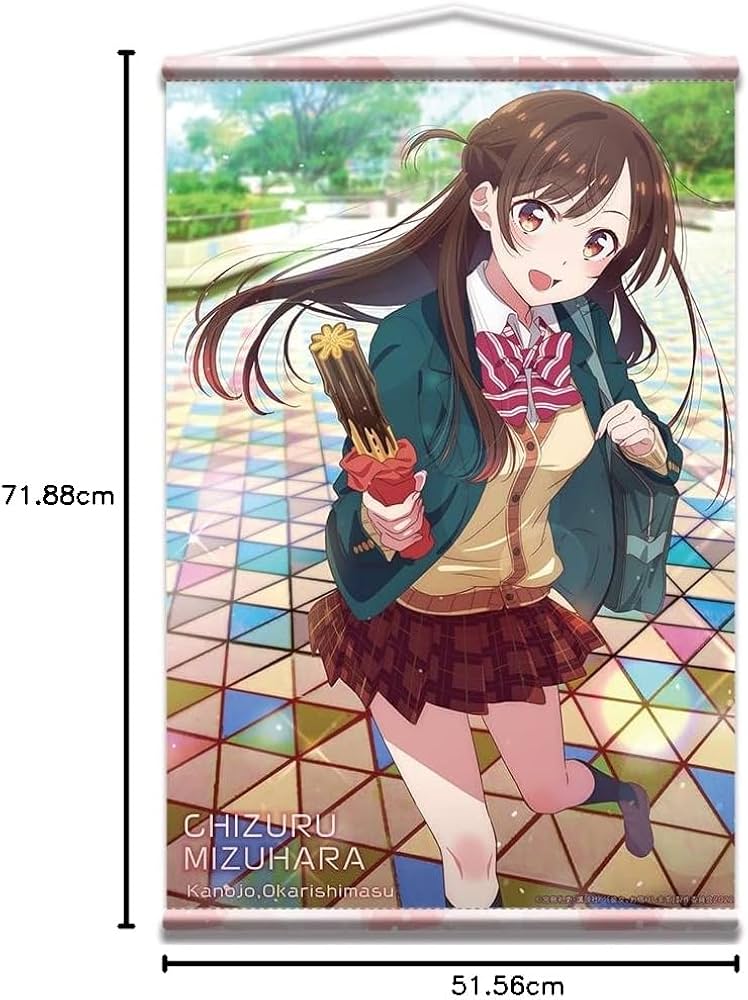 Amazon.co.jp: 彼女、お借りします B2 タペストリー 水原千鶴 TPAN