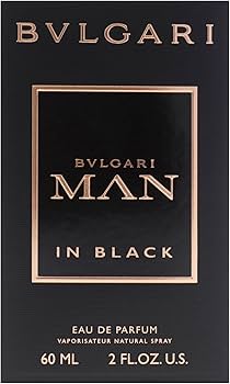 Amazon.com : Bvlgari Man in Black Eau De Parfum Spray, 2 Ounce