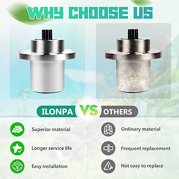 Amazon.com: Deck Blade Spindle Assembly Replaces for Hustler783506