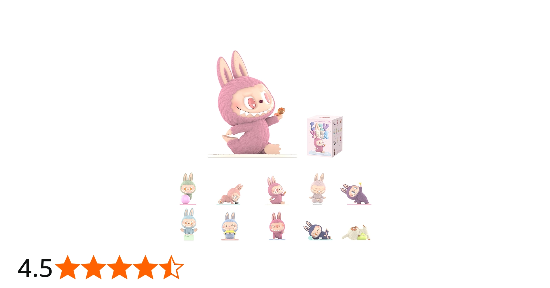 Amazon.co.jp: POP MART(ポップマート) The Monsters Lazy Yoga