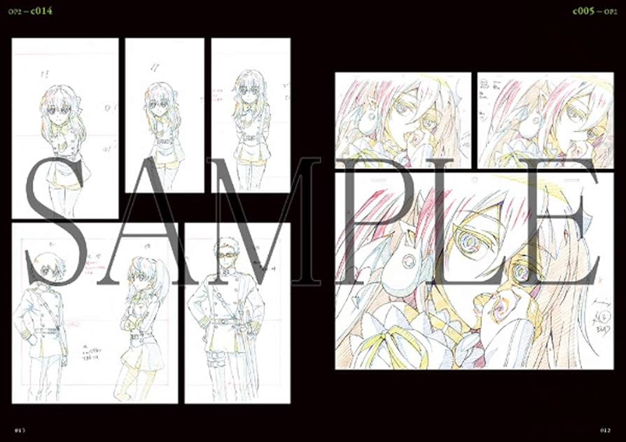 Amazon.co.jp: 【設定原画集】TVアニメ 終わりのセラフ 原画集(2