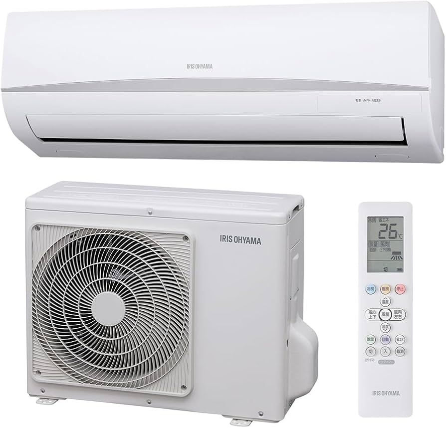 Amazon.co.jp: アイリスオーヤマ エアコン 10畳 いたわりエコモード