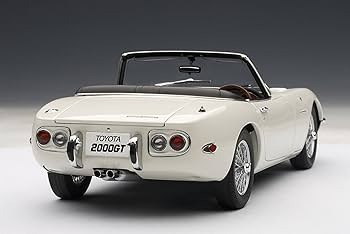 Amazon | AUTOart 1/18 トヨタ 2000GT カブリオレ (ホワイト) 完成品
