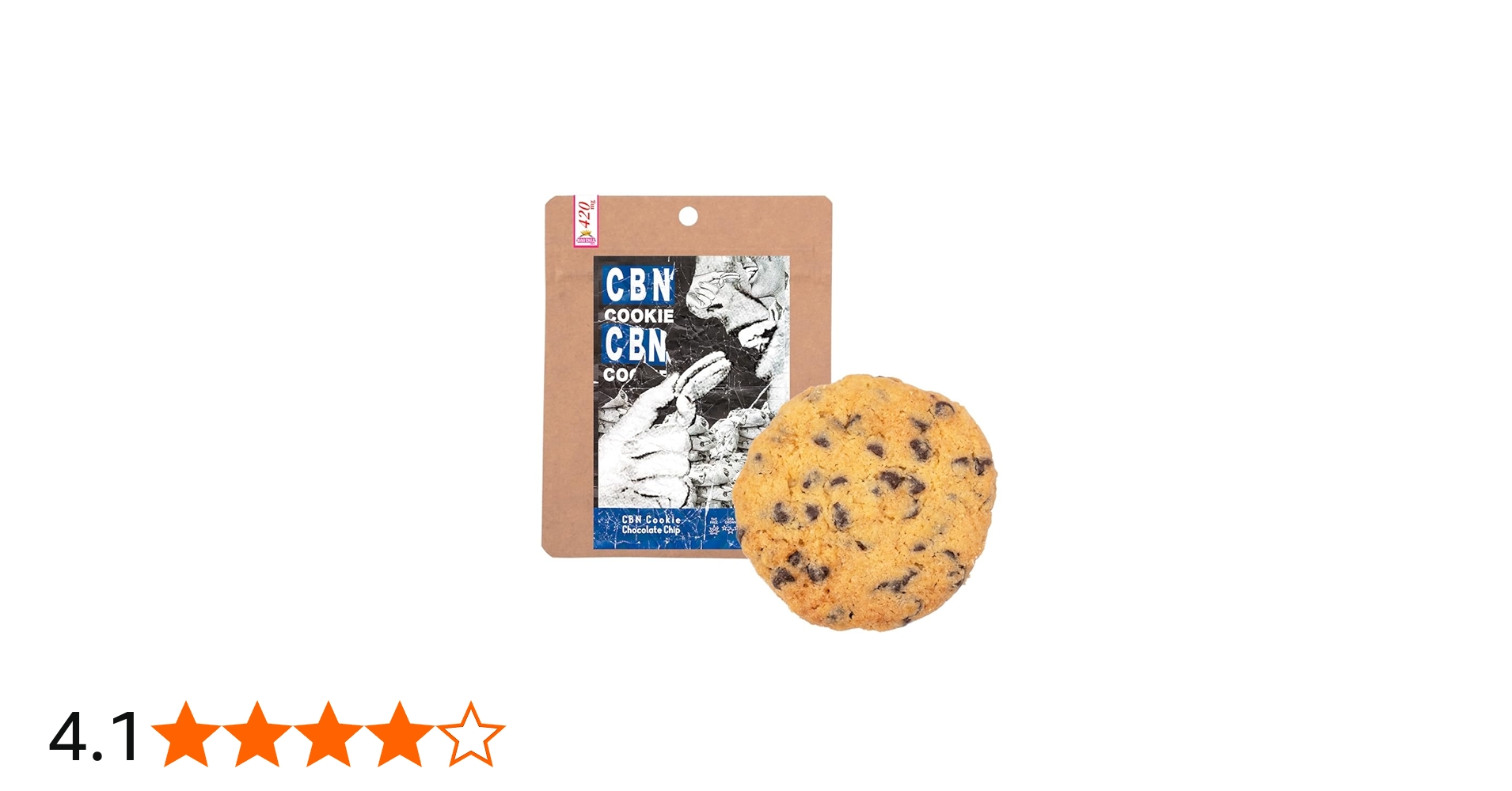 Amazon.co.jp: 【42%OFF】【新基準適合】CBNクッキー 1枚入 (420mg