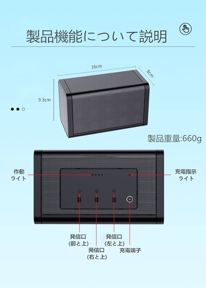 Amazon.co.jp: 盗聴妨害機 【2023年上陸版】 盗聴妨害器 盗聴対策 超