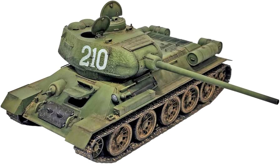 Amazon.com: ACADEMY T-34-85 Ural Tank Factory No.183, Scale 1/35