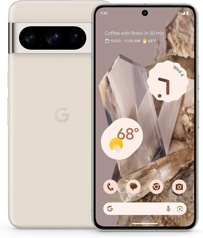 Amazon.com: Google Pixel 8 Pro 128GB Porcelain - T-Mobile (Renewed