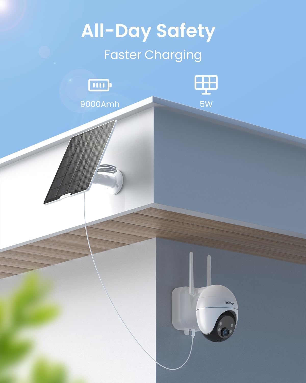 ieGeek S7 AOV 屋外セキュリティカメラ ユーザーマニュアル