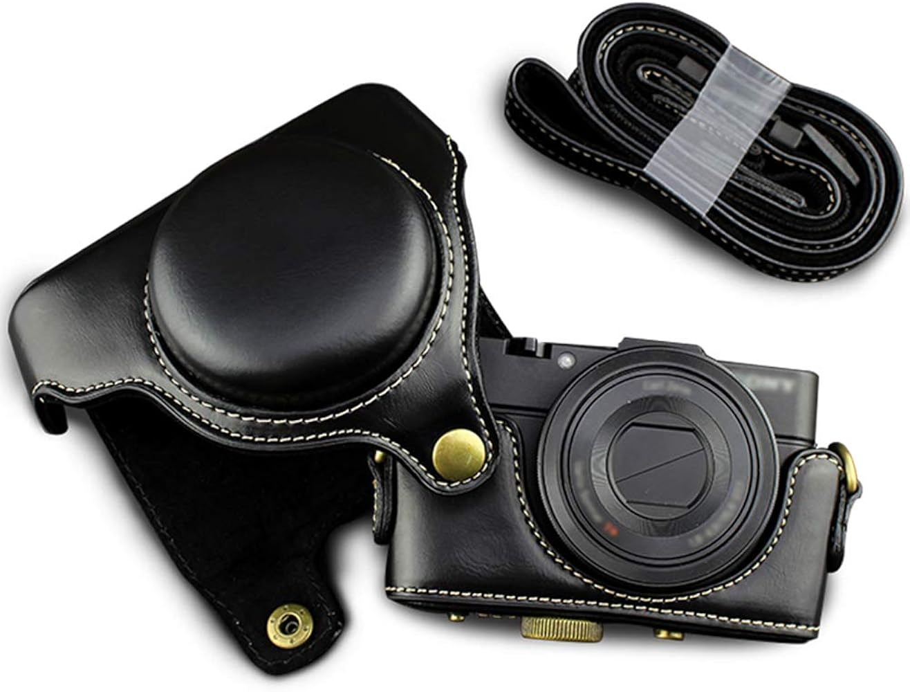 SONY RX100M5 デジタルカメラ 本体&革カバー