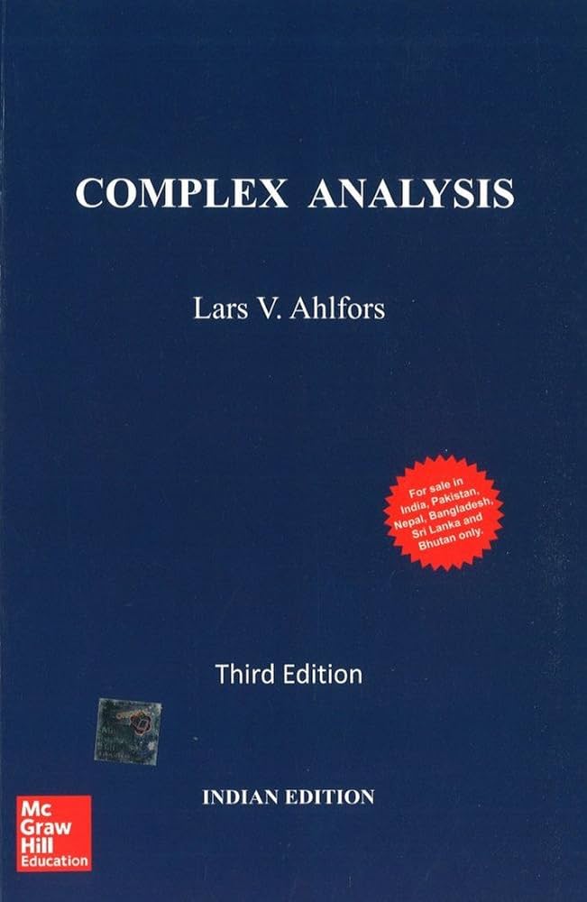 Complex Analysis: Ahlfors: 9781259064821: Amazon.com: Books