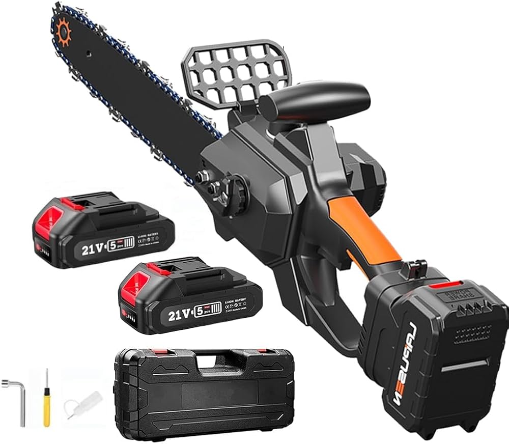 Amazon | 【2024新登場】チェーンソー 充電式チェーンソー 電動