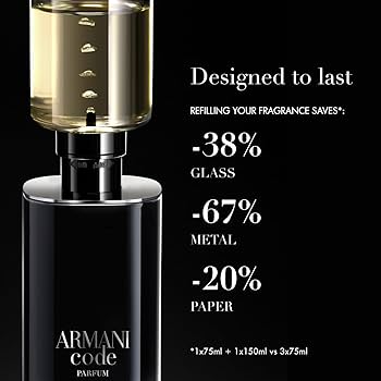 Amazon.com: Armani Beauty – Code – Parfum – Cologne for Men