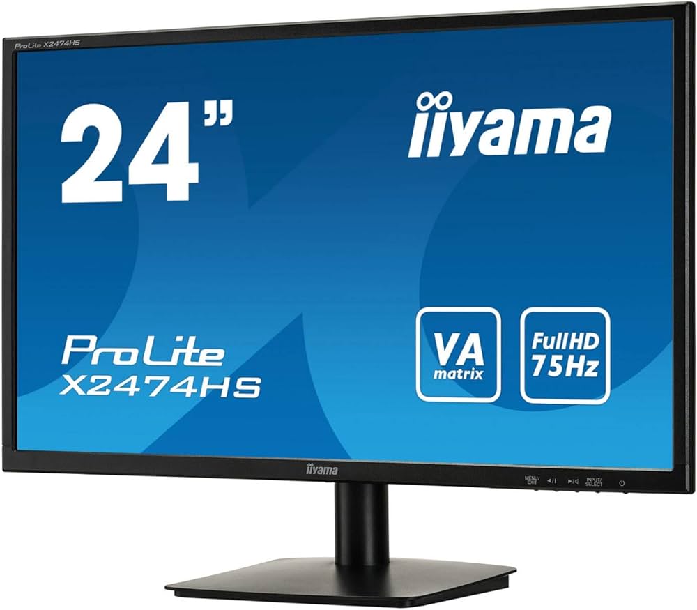 Amazon.co.jp: iiyama モニター ディスプレイ X2474HS-B1 (23.6インチ
