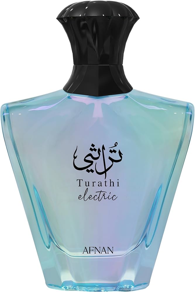 Amazon.com: Afnan Turathi Electric Unisex Eau de Parfum, 3.0 Fl