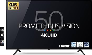 Amazon | 50型 4K 液晶テレビ PROMETHEUS VISION 2025年モデル