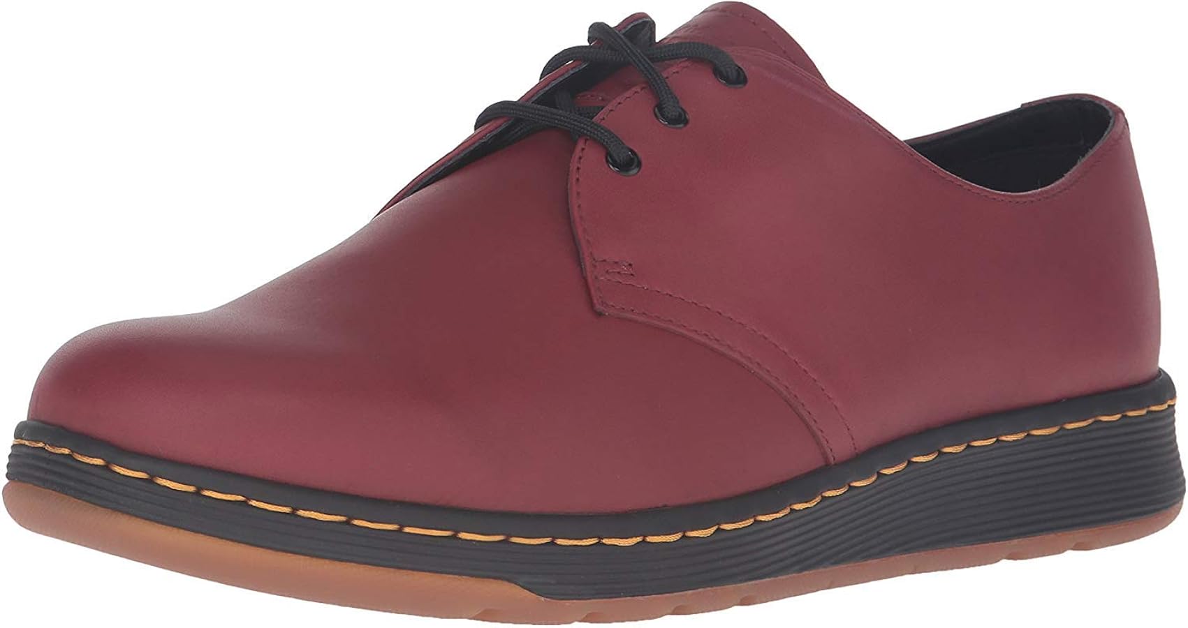 Amazon | +Dr.Martens CAVENDISH 3-EYE SHOE CHERRY RED （21859600
