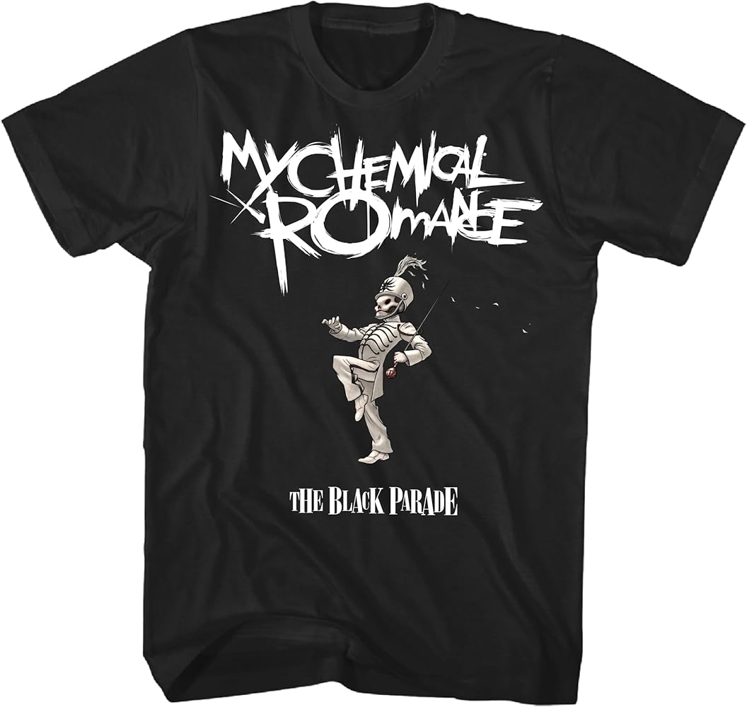 My Chemical Romance The Black Parade Adult Black Short Sleeve T
