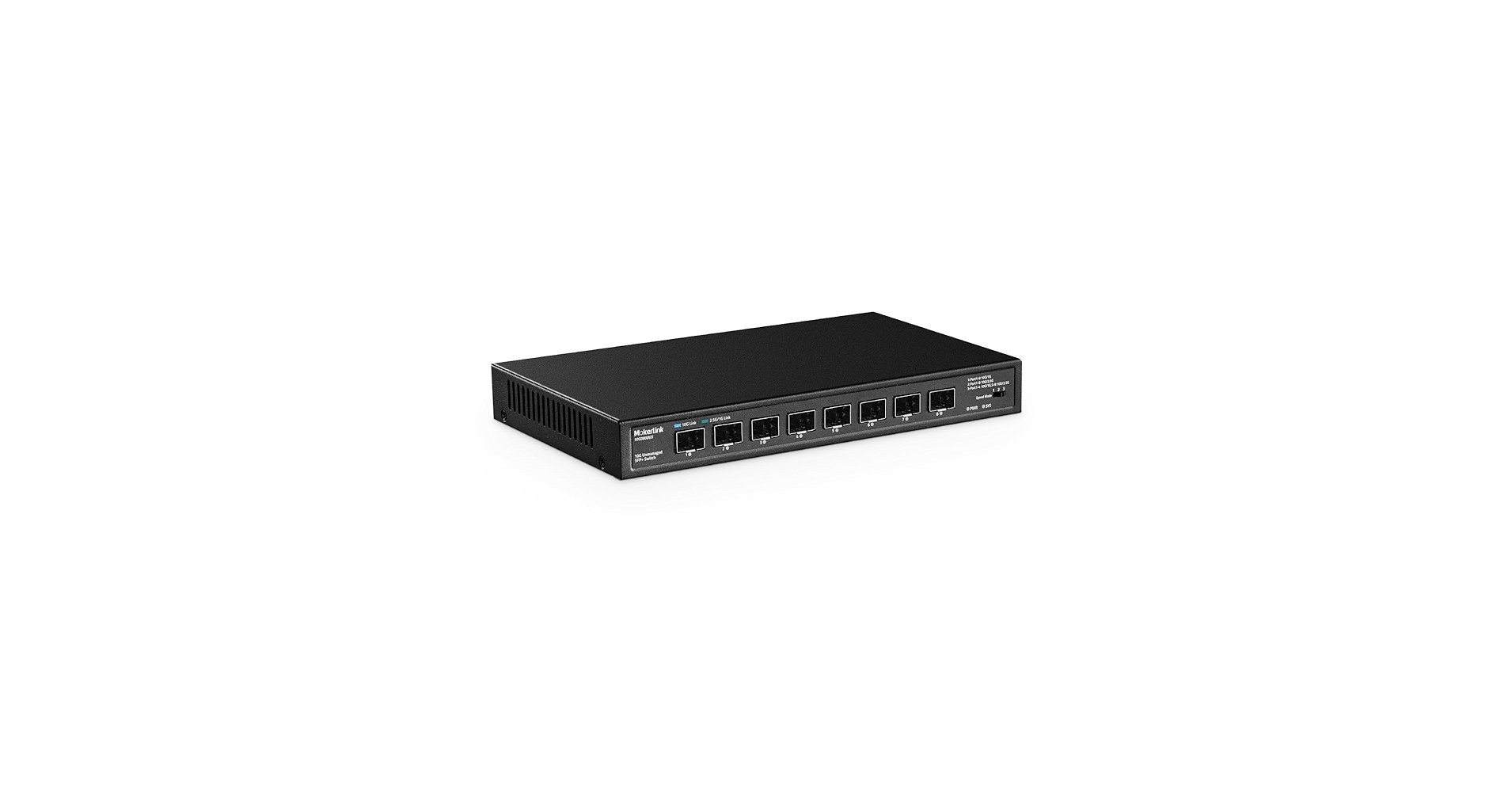 Amazon.com: MokerLink 8 Port 10Gbps SFP+ Switch, Support 1G/2.5G