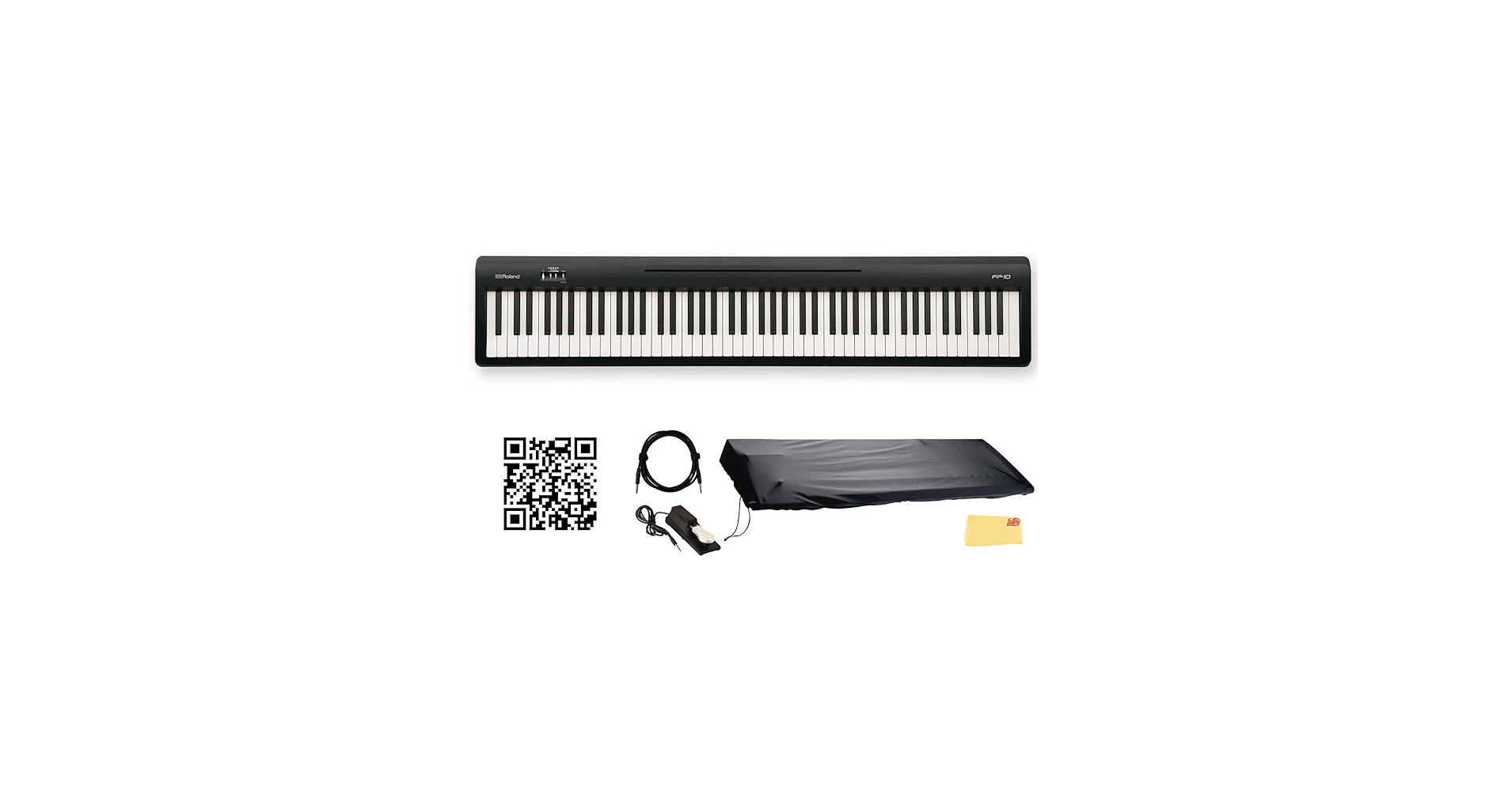Amazon.com: Roland FP-10 88-Key Digital Piano Bundle with Sustain