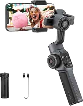 Amazon.co.jp: Zhiyun Smooth 5 3軸スマホジンバル スタビライザー