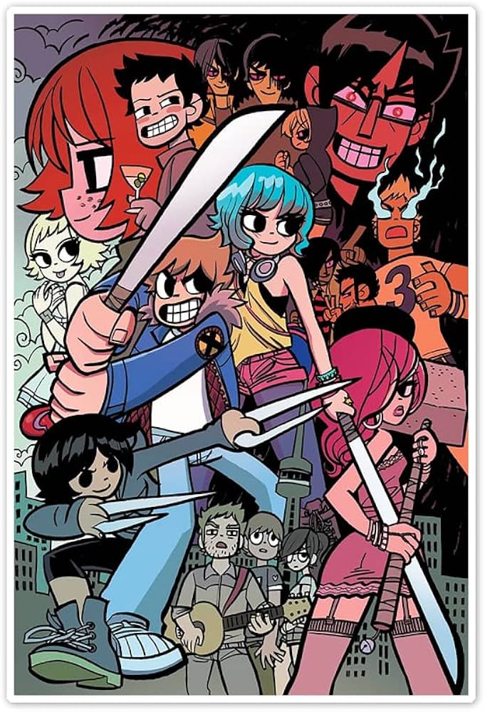 Amazon.co.jp: スコット・ピルグリム コミックシリーズ 映画 漫画