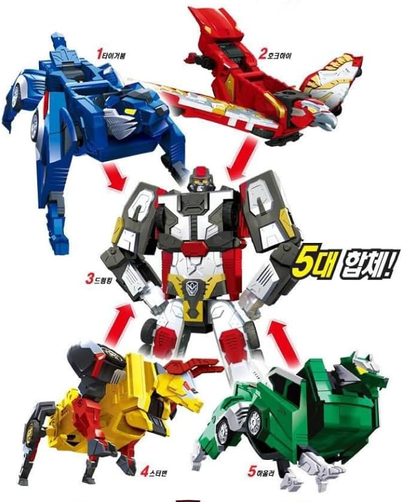 Amazon.co.jp: ハローカーボットサファリセーバー 変身ロボット 韓国