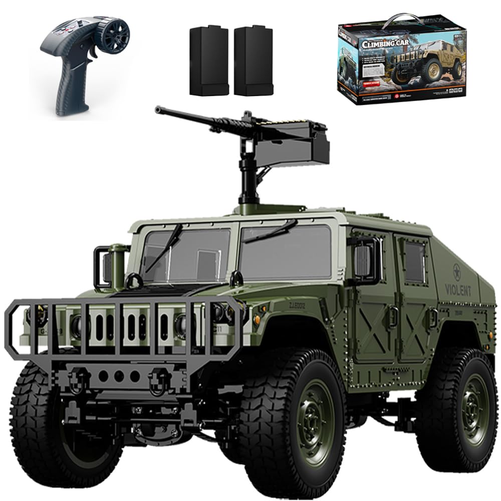 Amazon.co.jp: ZAVEN 大型 ラジコン オフロード ミリタリー 人気 34cm