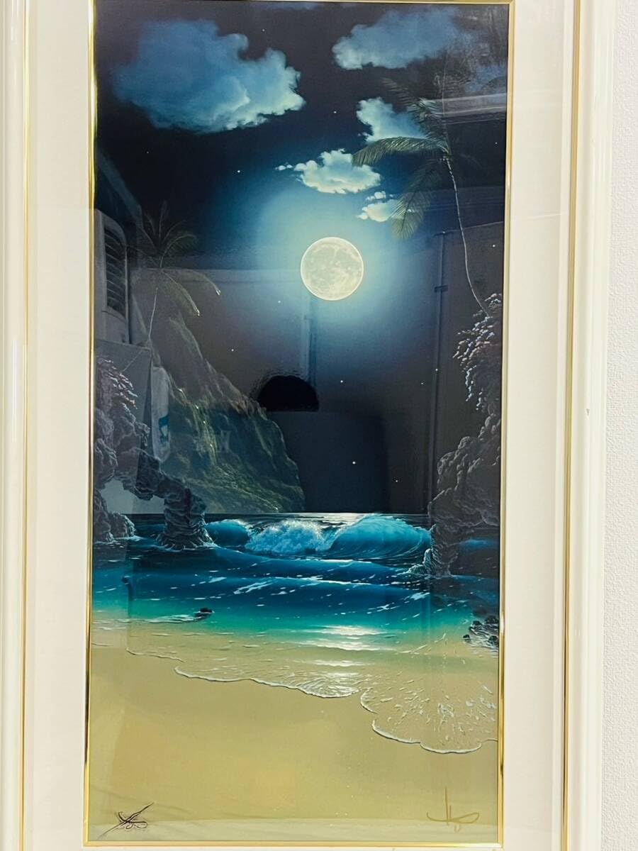 Amazon.co.jp: 版画特大「ジョンアルフォーグ ダイヤモンドムーン