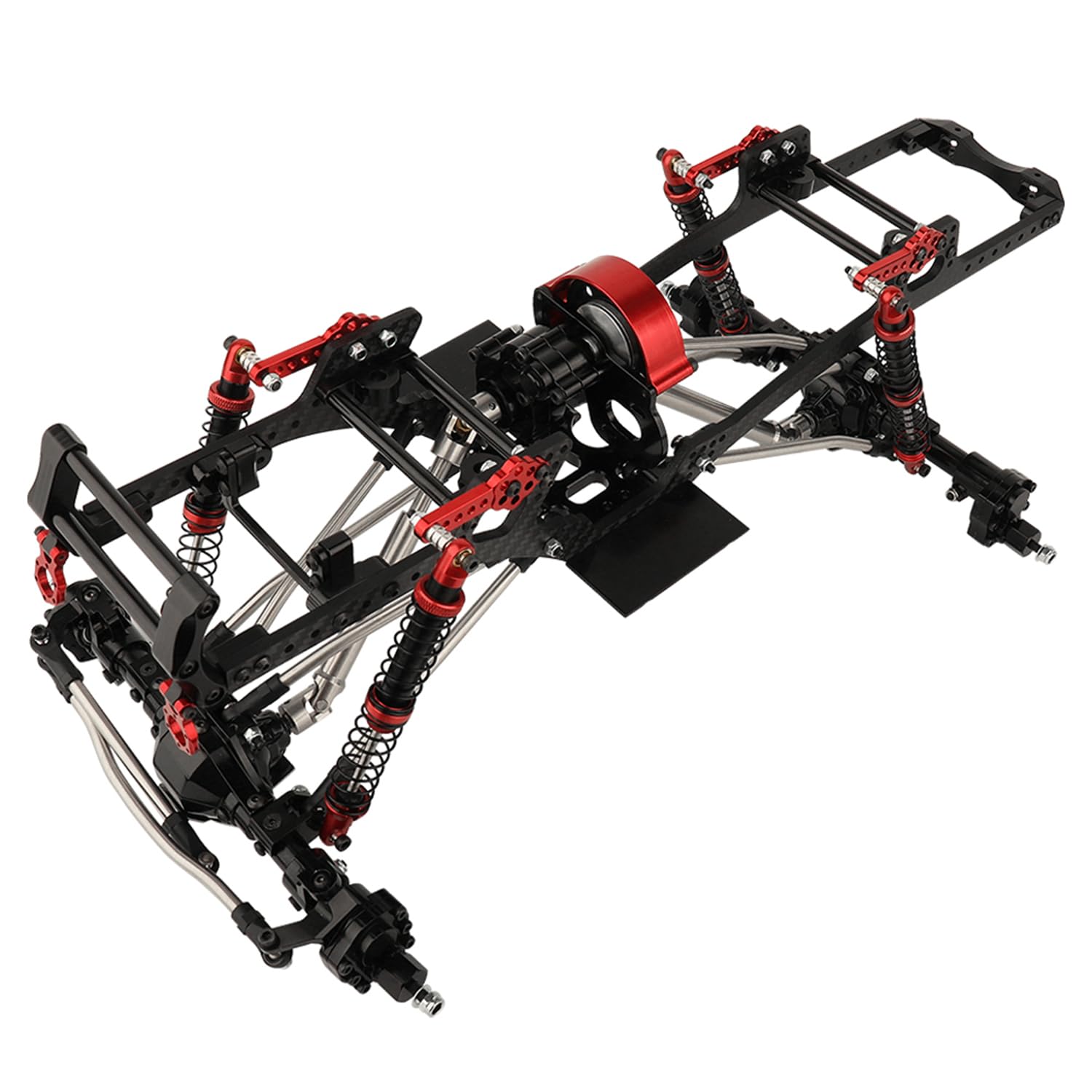 Amazon.com: RZXYLRC Metal and Carbon Fiber LCG RC Car Chassis