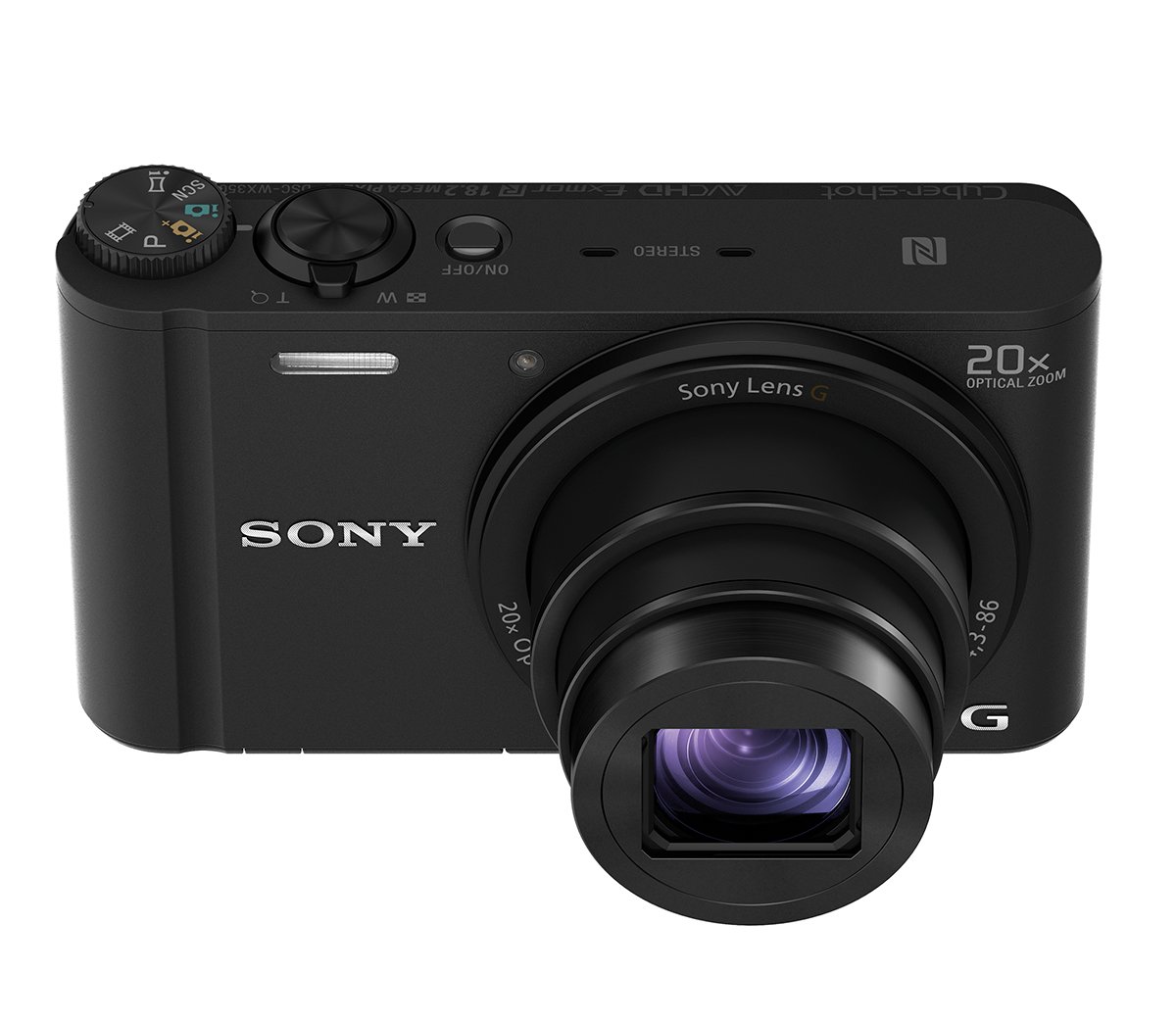 Sony DSC-WX350 Compact Camera with CMOS Sensor, BIONZ X, 18.20 MP