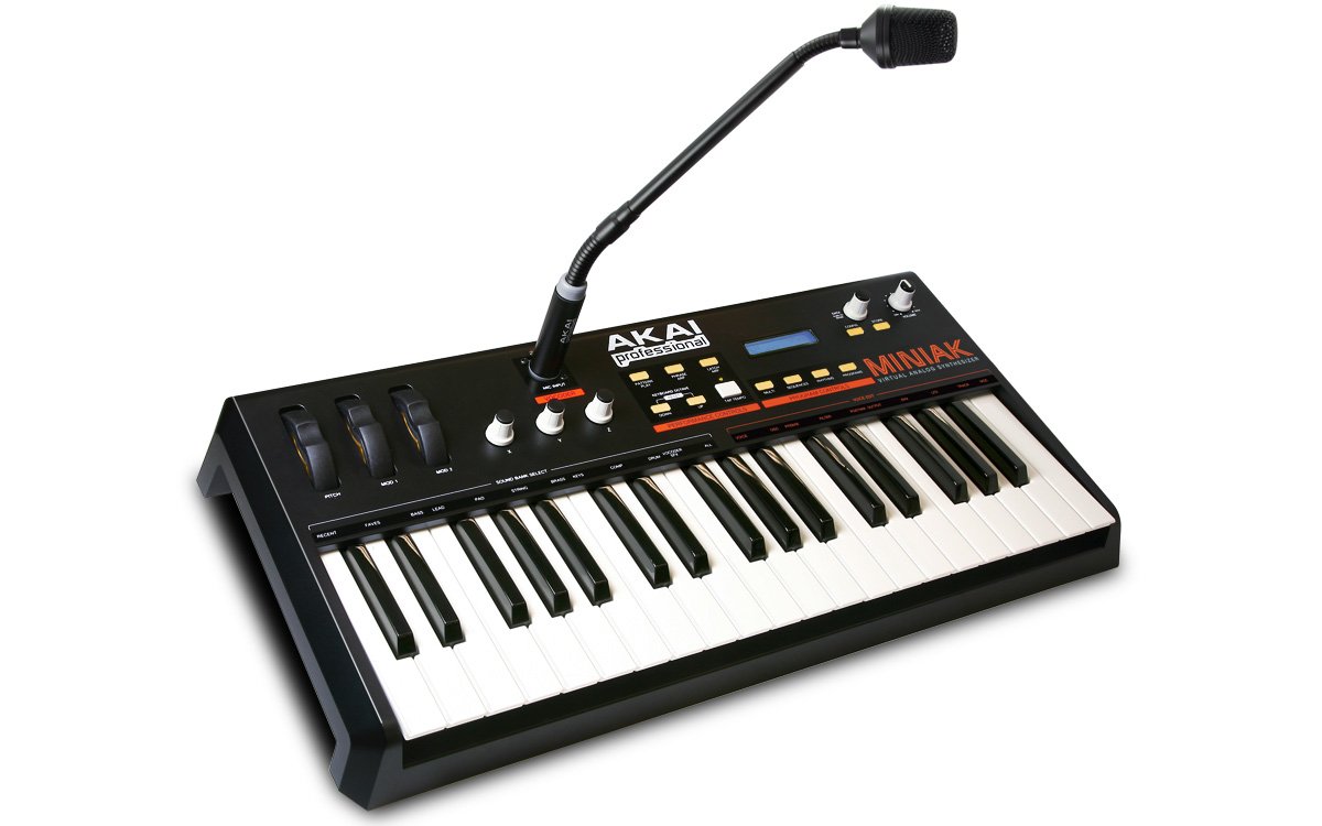 Amazon | AKAI シンセサイザ MINIAK | MIDIコントローラー | 楽器