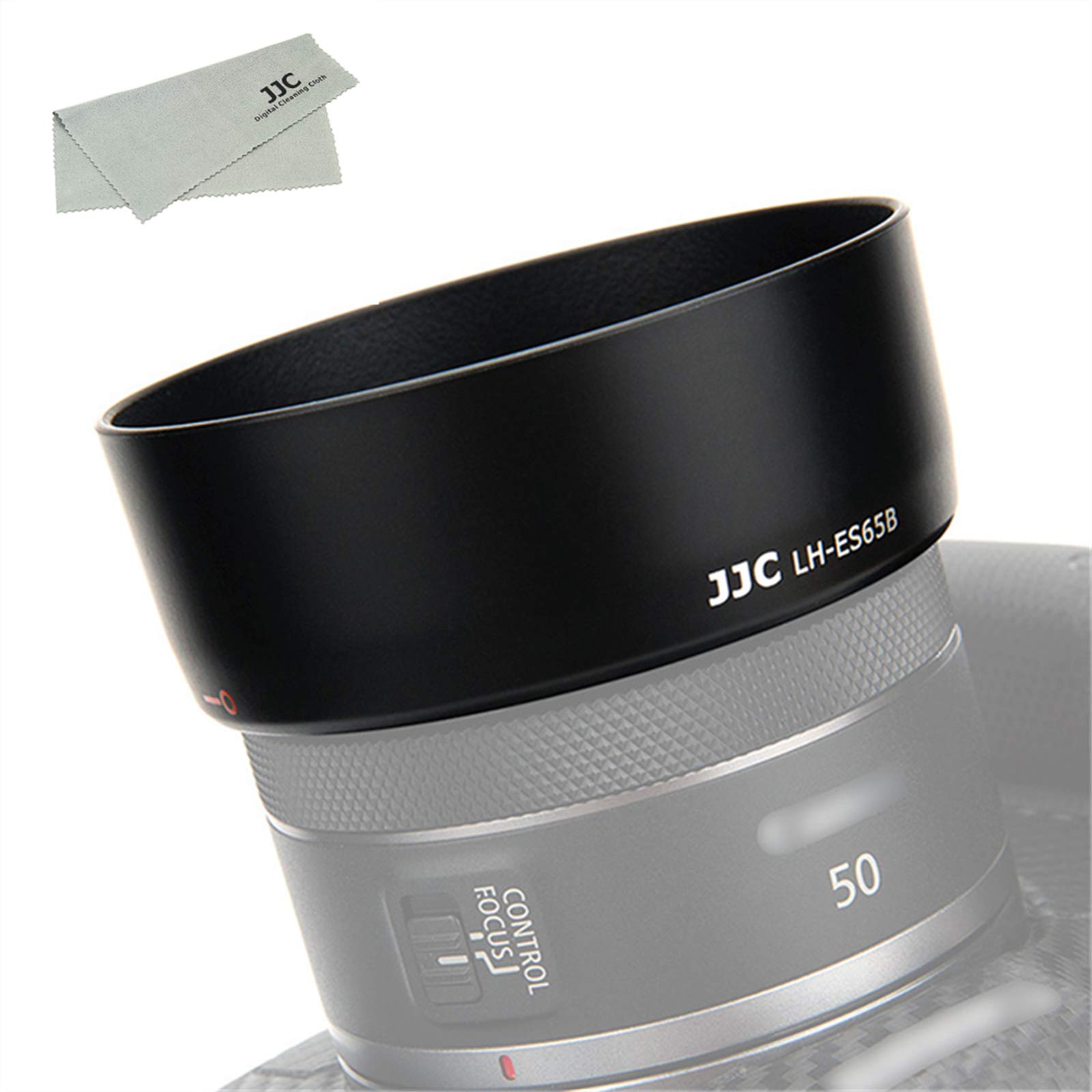 Amazon | JJC ES-65B レンズフード Canon RF 50mm F1.8 STM レンズ 用