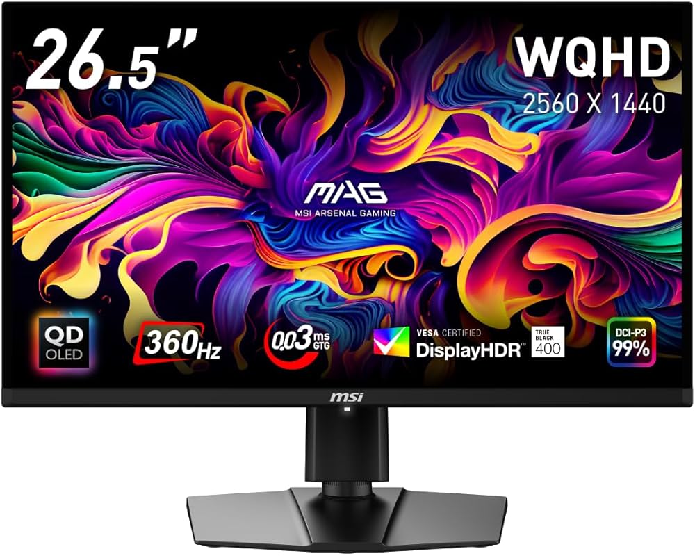Amazon.co.jp: MSI QD-有機EL ゲーミングモニター MAG 271QPX QD-OLED