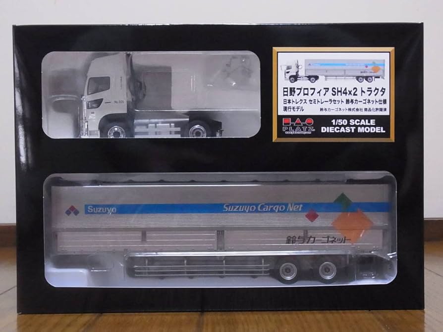 Amazon.co.jp: ケンクラフト プラッツ 1/50 日野プロフィア SH4x2 セミ