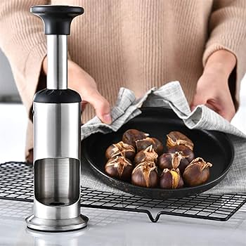 Amazon｜栗皮むき機 ステンレス鋼製 伸縮自在の伸縮性のある内蔵型