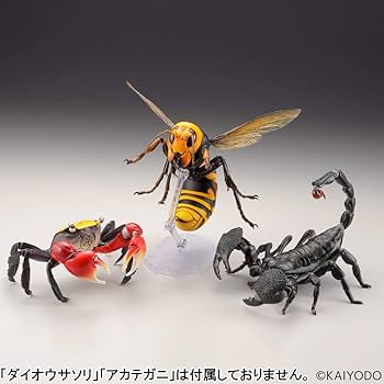 Amazon | 海洋堂 リボジオ オオスズメバチ 全長約180mm PVC & ABS製