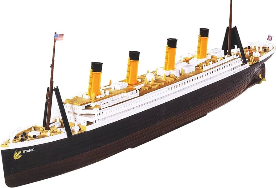Amazon | アカデミー(Academy) 1/1000 イギリス RMS タイタニック