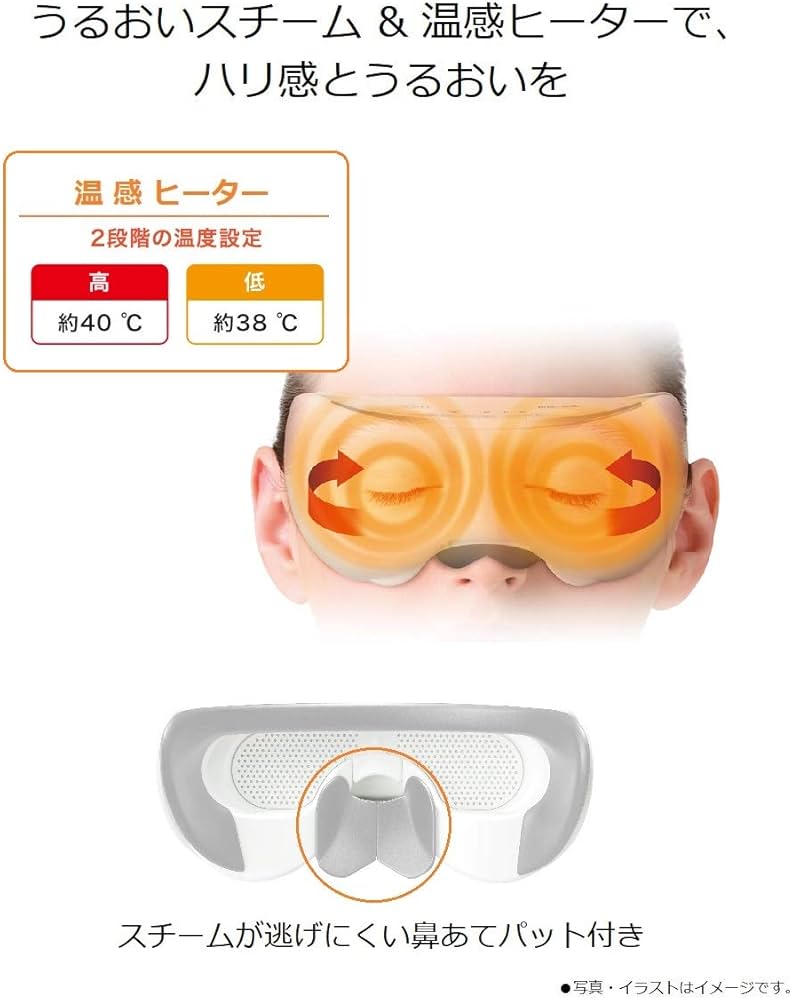 Amazon | パナソニック 目もとエステ リラックスタイプ ピンク調 EH