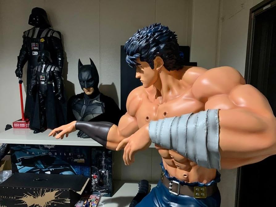 Amazon.co.jp: 北斗の拳 ケンシロウ ド迫力の等身大フィギュア 身長195