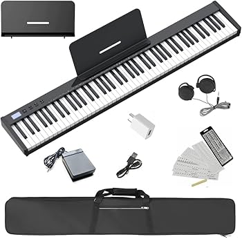 Amazon | ニコマク NikoMaku 電子ピアノ 88鍵盤 SWAN-S 日本語表記