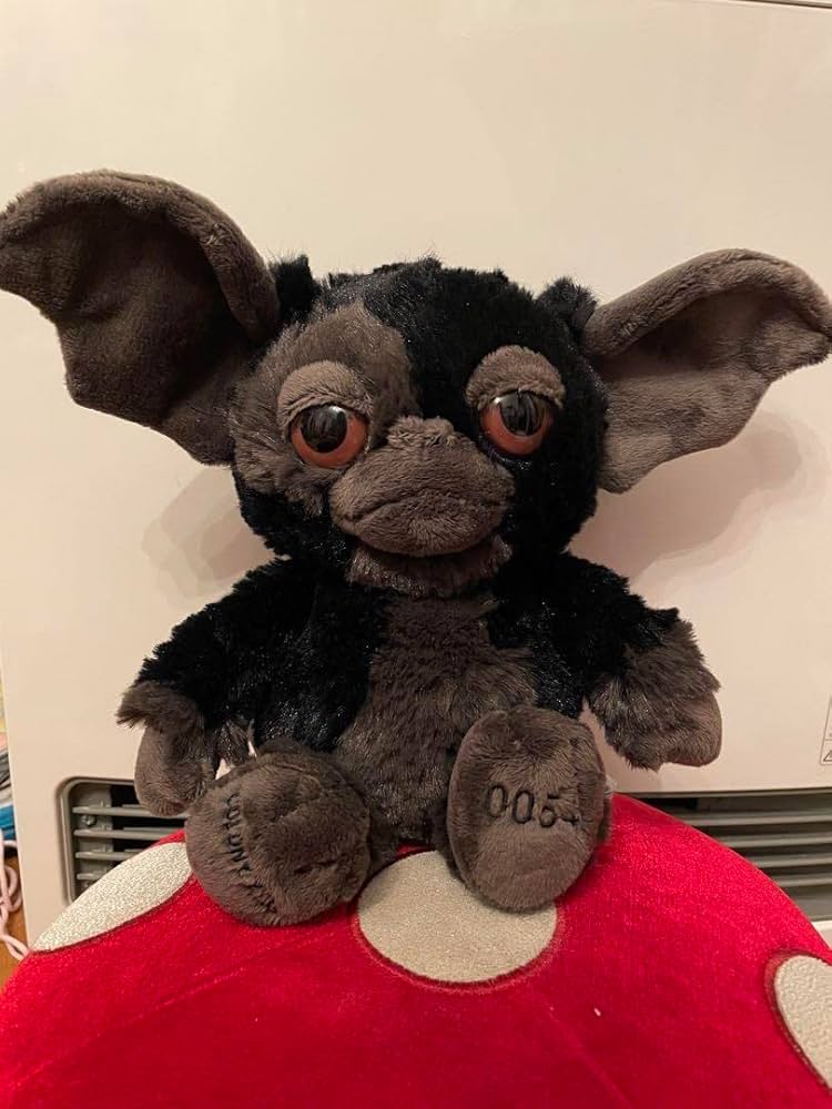 Amazon.co.jp: NICI GREMLINS colony2139 ギズモ ブラック グレー 黒