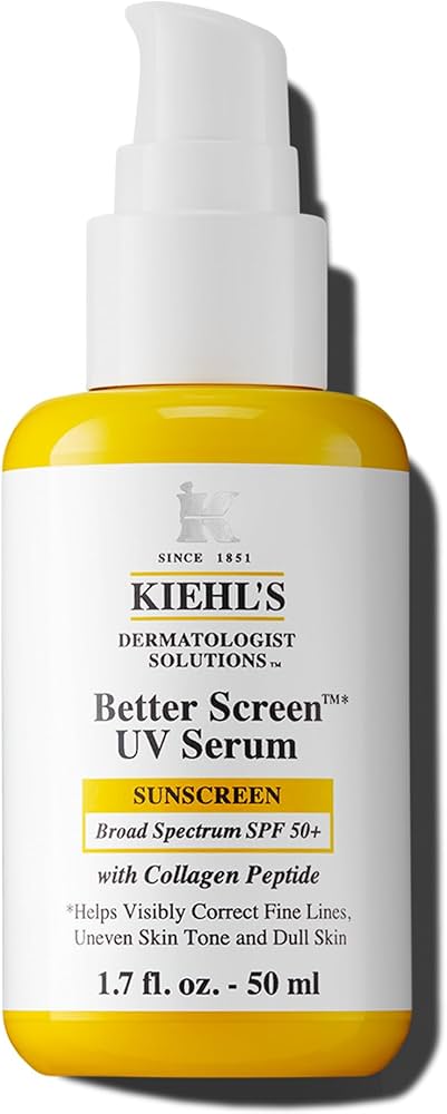 Amazon.com: Kiehl's Better Screen UV Serum SPF 50+, Invisible