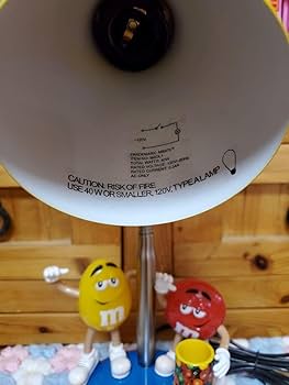 Amazon.co.jp: m&m's エムアンドエムズ 卓上 デスク ライト 照明 ペン