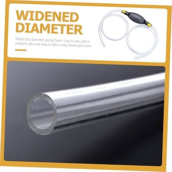 Amazon | TOPPERFUN 手動燃料ポンプ ガソリン用移送ホース 3メートル