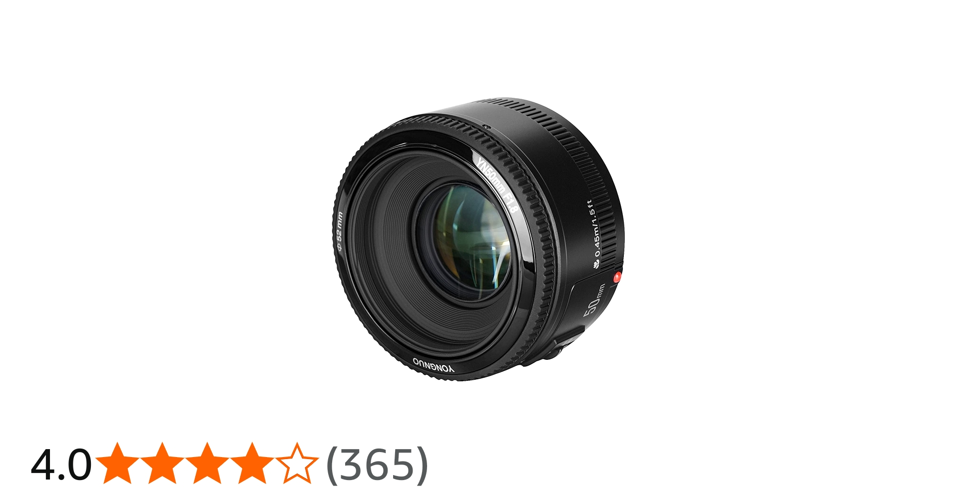 Amazon.co.jp: YONGNUO Canon YN50mm F1.8 単焦点レンズ キャノン EF