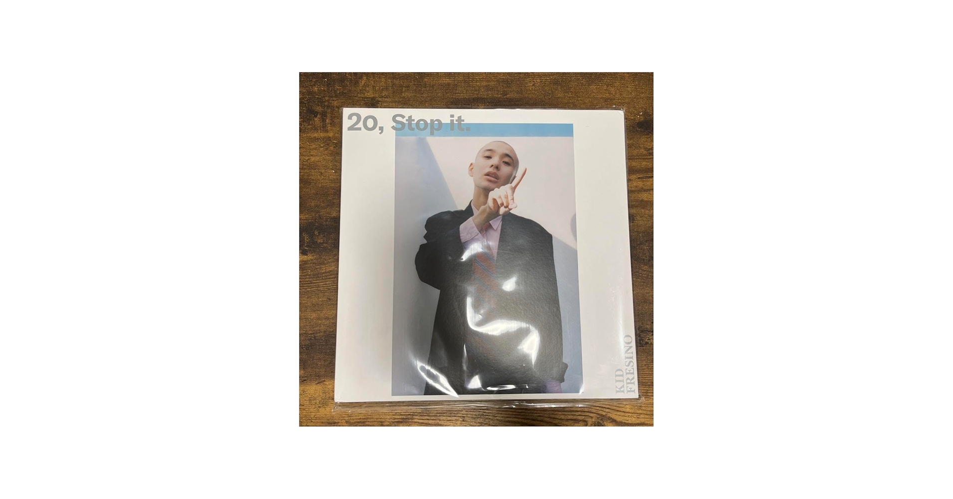 Amazon.co.jp: KID FRESINO 20,Stop it. アナログ盤 LP レコード
