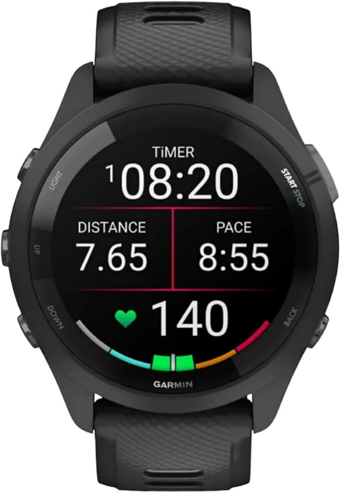 Amazon.com: Garmin Forerunner 265 Running Smartwatch, Colorful