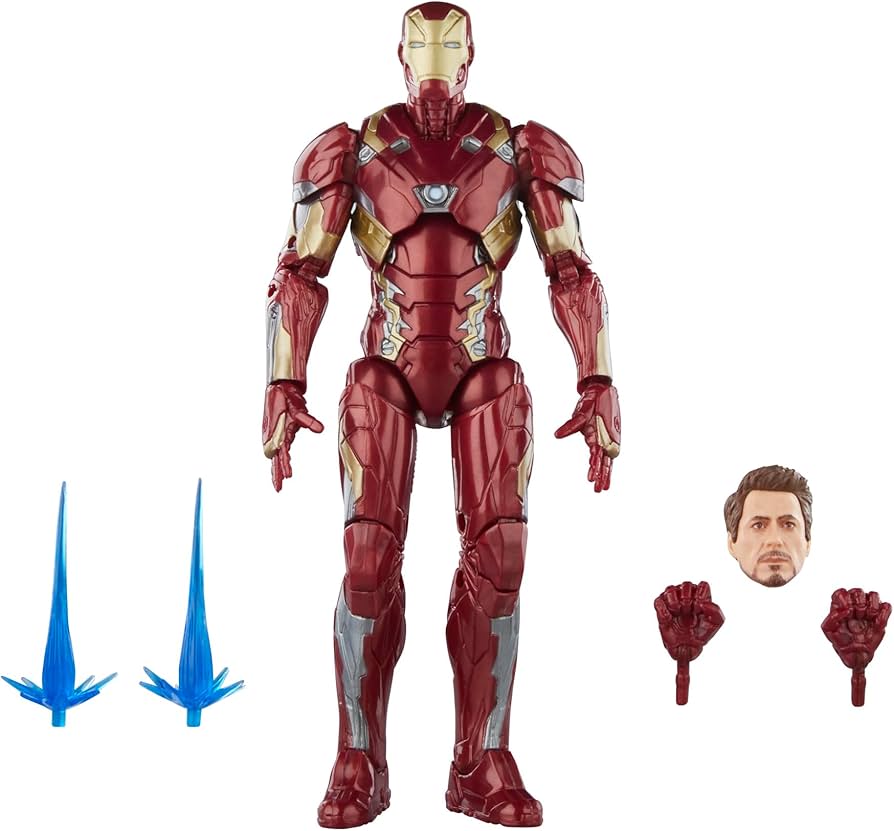 Amazon.com: Hasbro Marvel Legends Series Iron Man Mark 46, Captain