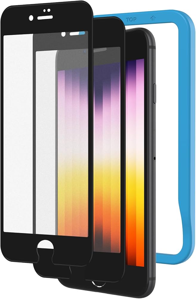 Amazon | 【アンチグレア強化ガラスフィルム】【2枚セット】 Nimaso